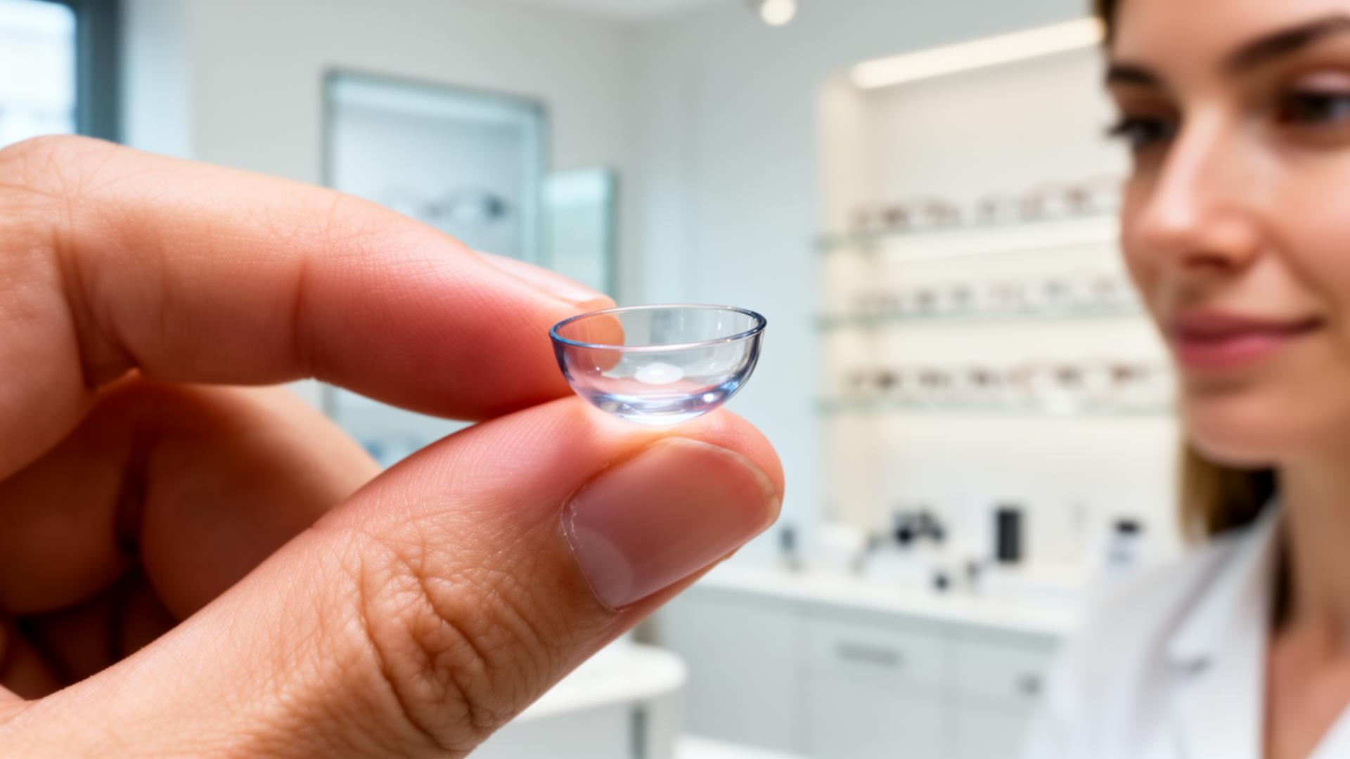 Lentes de contacto de alta qualidade aplicadas com rigor clínico